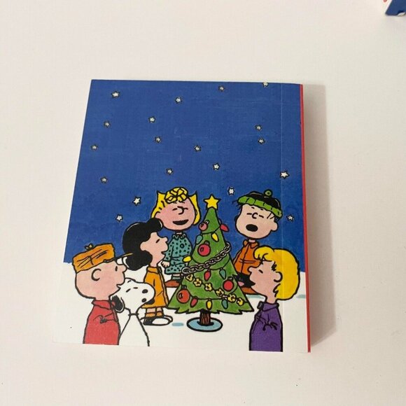 Peanuts A Book And Tree Kit 50 Years Holiday Ornament Miniature Tree - Picture 13 of 16